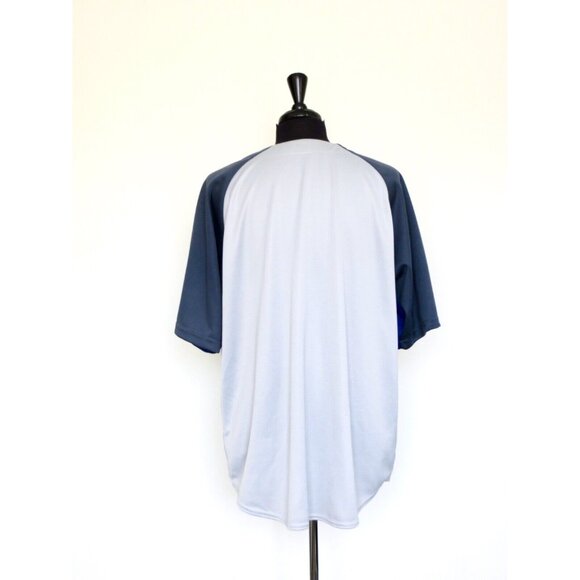 Dynasty MLB LosAngeles Dodgers Jersey Button Front Embroidered Blue 2XL - Picture 3 of 7